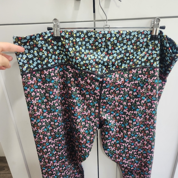 Nike One Drift 7/8 Tights Floral Leggings  2X T2 - Picture 4 of 12